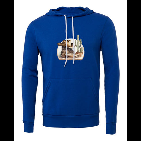 Cowboy style Bella canvas hoodie 3719